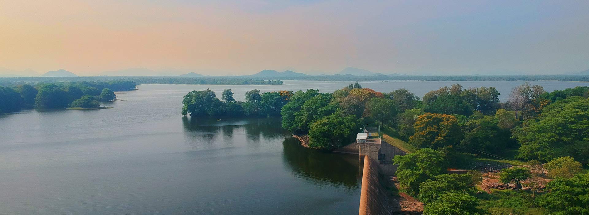 Kala Wewa Reservoir - Head Reservoir of Yoda Ela